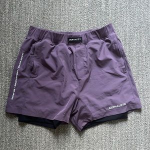 Alphalete Infinity 2 in 1 Liner Shorts